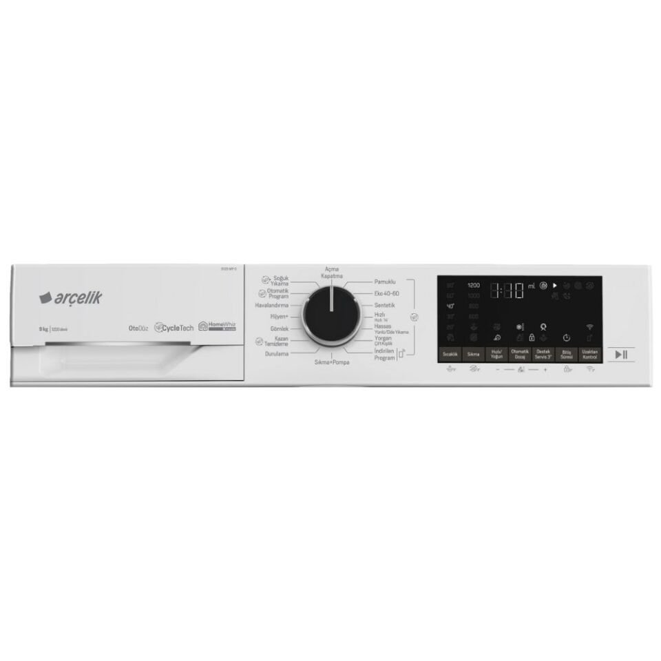 Arçelik 9120 MP O 9 Kg Çamaşır Makinesi