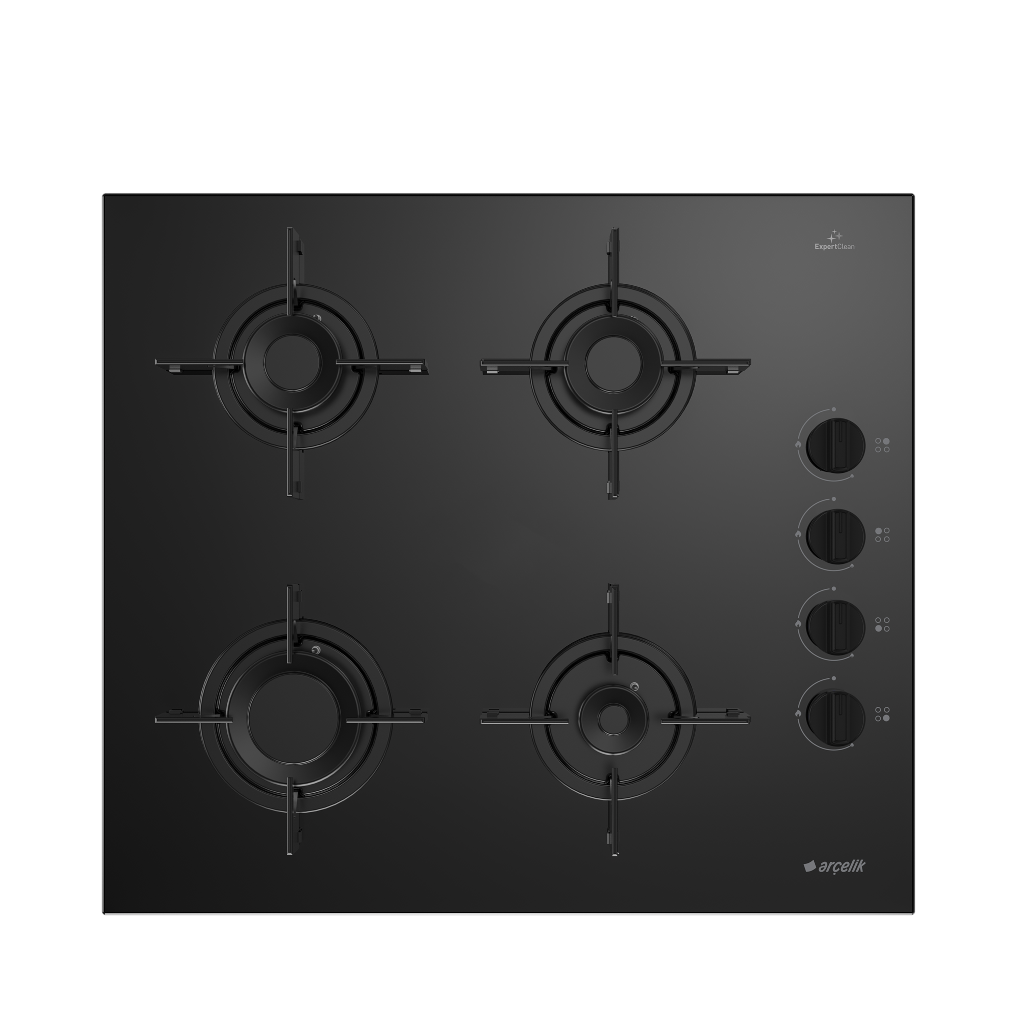 Arçelik OCD T 601-1 ES Gazlı Cam Tablalı Ocak