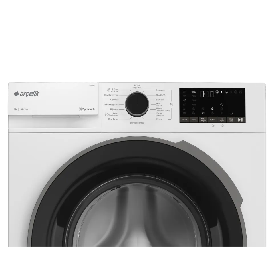 ARÇELİK 9100 DMX 9 Kg Çamaşır Makinesi 457100007200