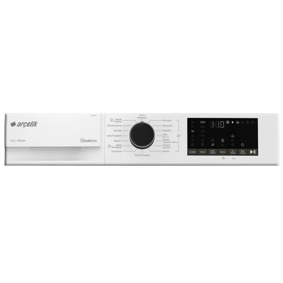 ARÇELİK 9100 DMX 9 Kg Çamaşır Makinesi 457100007200