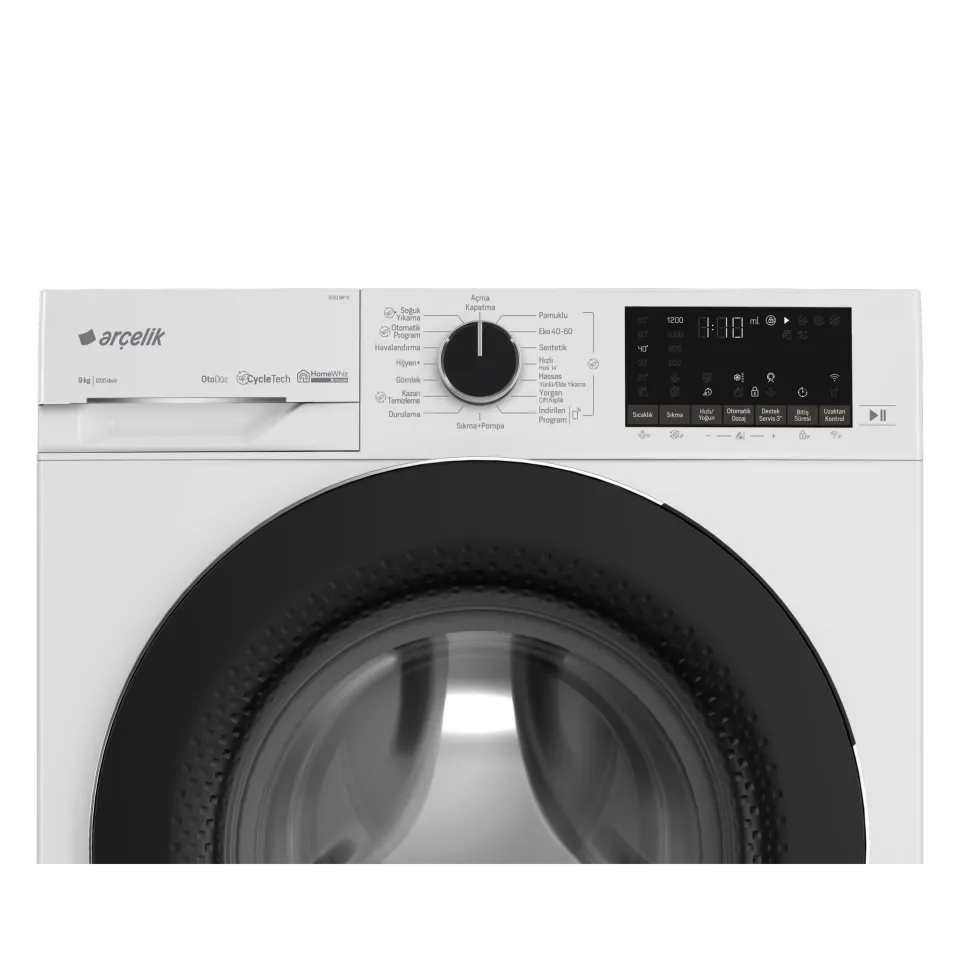 ARÇELİK 9120 MP O 9 Kg Çamaşır Makinesi 7115421400